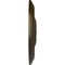Ekena Millwork Vienna Ceiling Medallion (Fits Canopies up to 3 1/4"), Hand-Painted Green Gold, 16 7/8"OD x 5/8"P CM17VIGGS - alternate 2